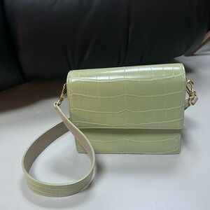Jw Pei Mini Flap Crossbody Bag - Green